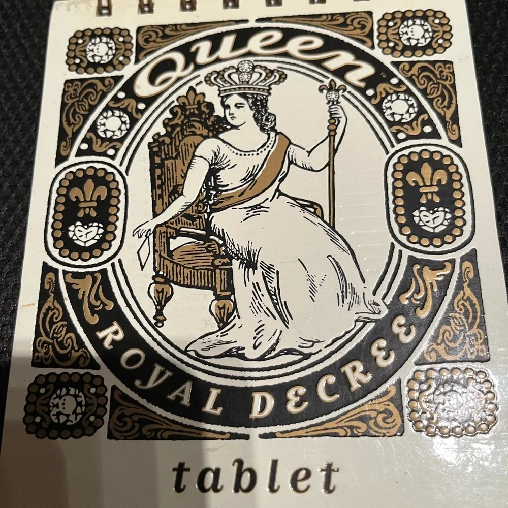 New Queen Notepad - Picture 3 of 4